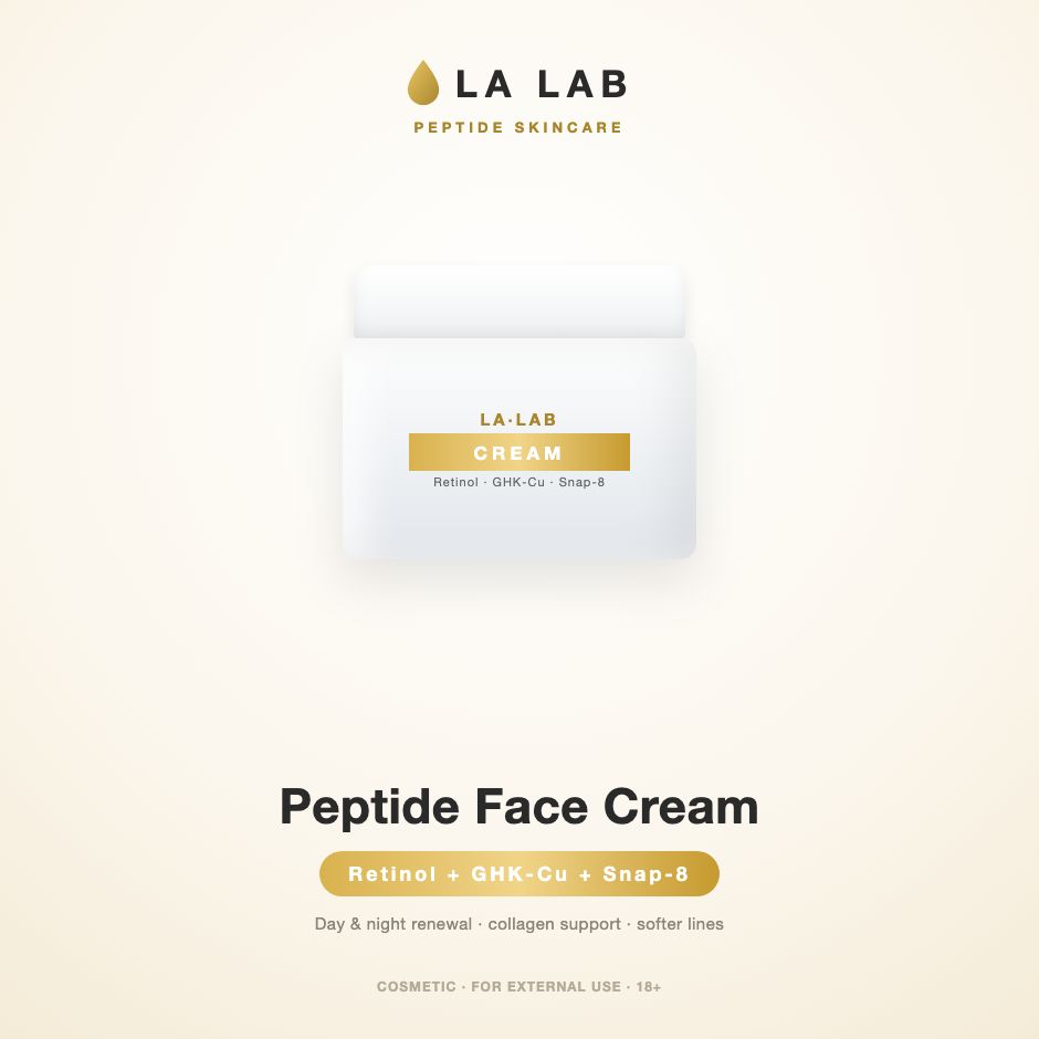 Peptide Face Cream 30g 30g day/night · Retinol + GHK-Cu + Snap-8