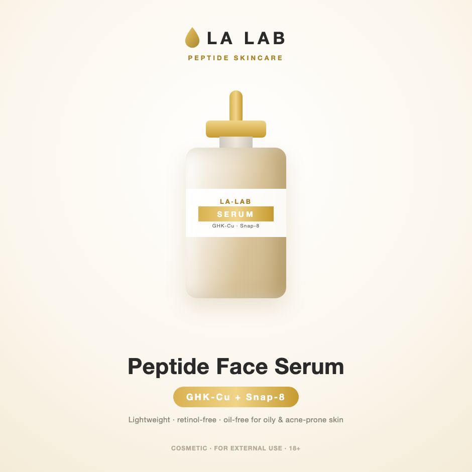Peptide Face Serum GHK-Cu + Snap-8 · daily face serum